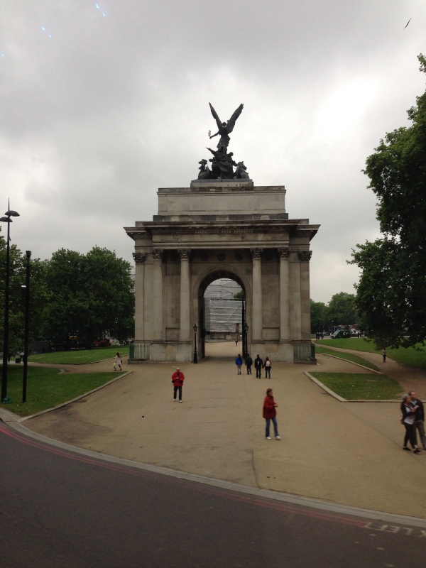 Triumphal Arch on Hyde Park Corner.