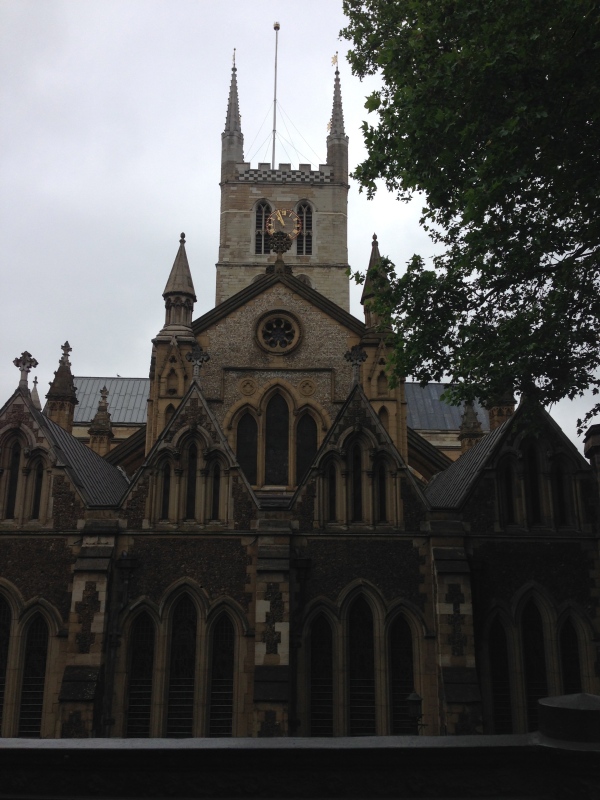 The exterior of Southwark Cathedral.